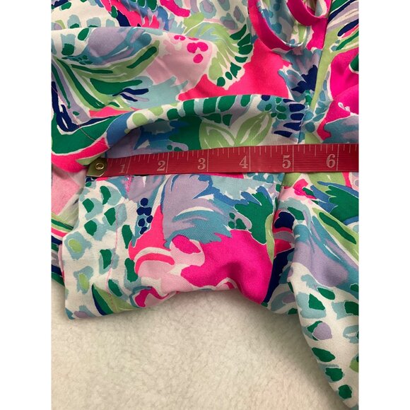 Lilly Pulitzer Katia Raise the Bar Shorts, size Large - Picture 9 of 9